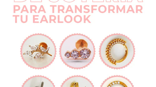 6 tipos de joyas para piercing en la oreja que transforman tu estilo