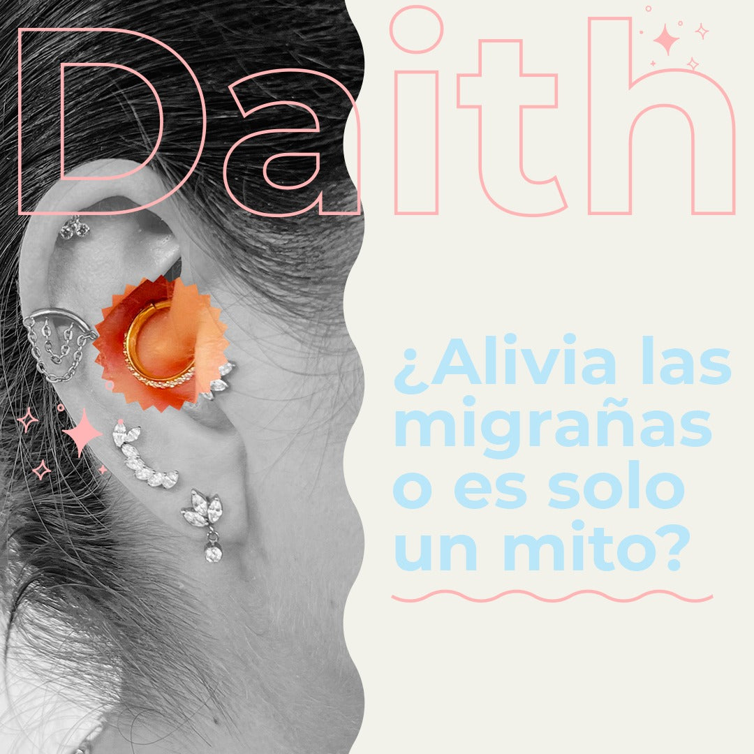 Piercing Daith: ¿alivia las migrañas o es un mito? Guía completa