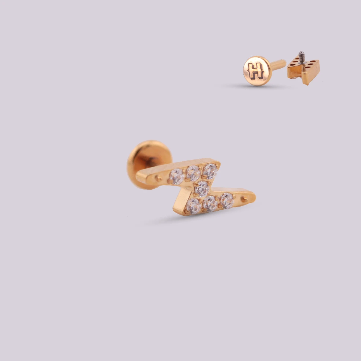 Labret Nova en Titanio