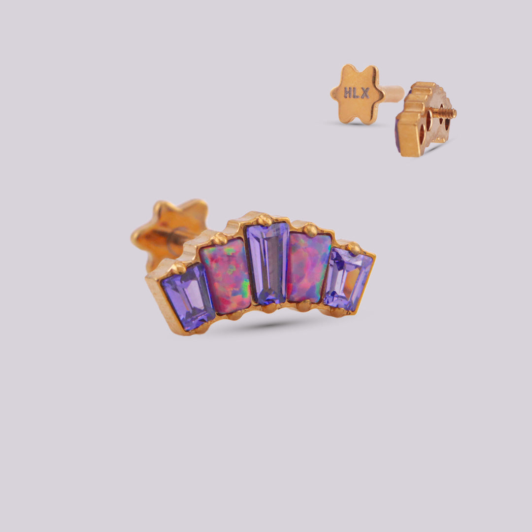 Titanium jewelry for upper lobe