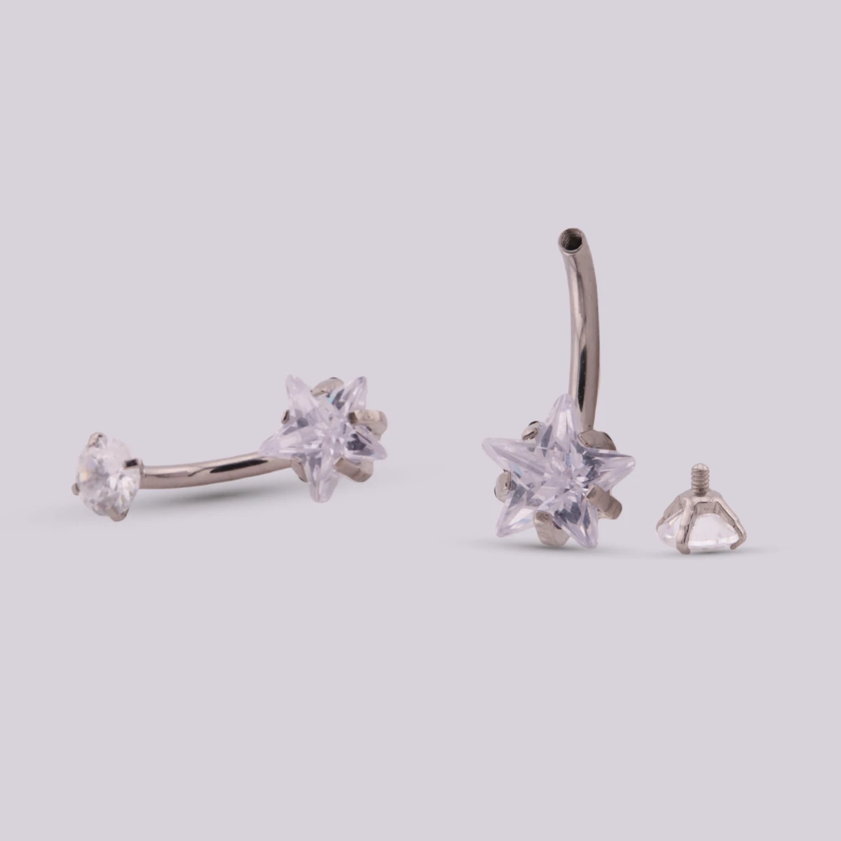 Piercing de Ombligo Star en Titanio