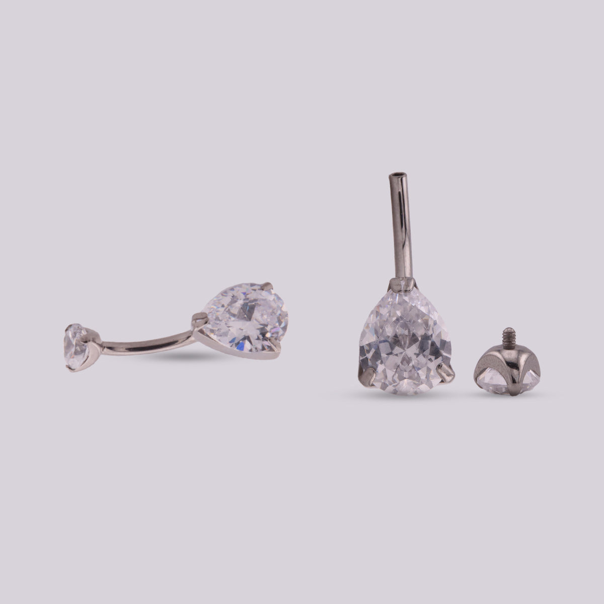 Piercing de Ombligo Alba en Titanio