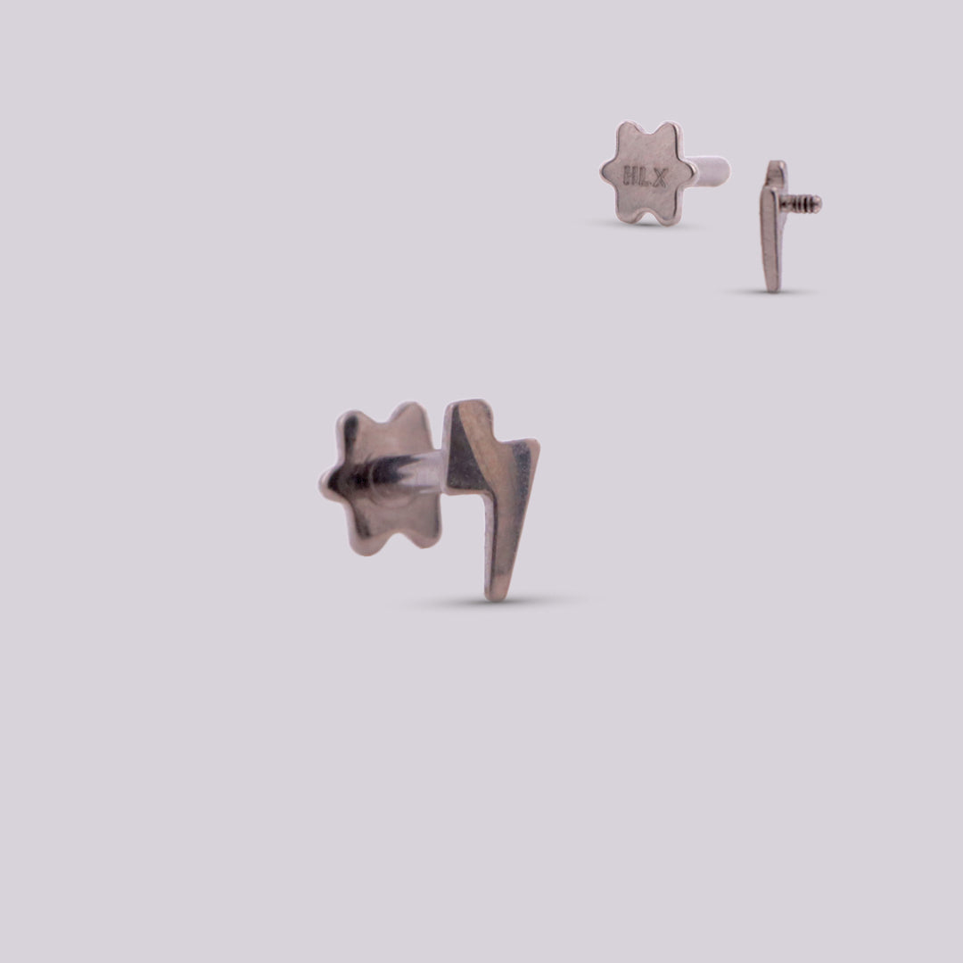 Labret Rayo Lightning en Titanio