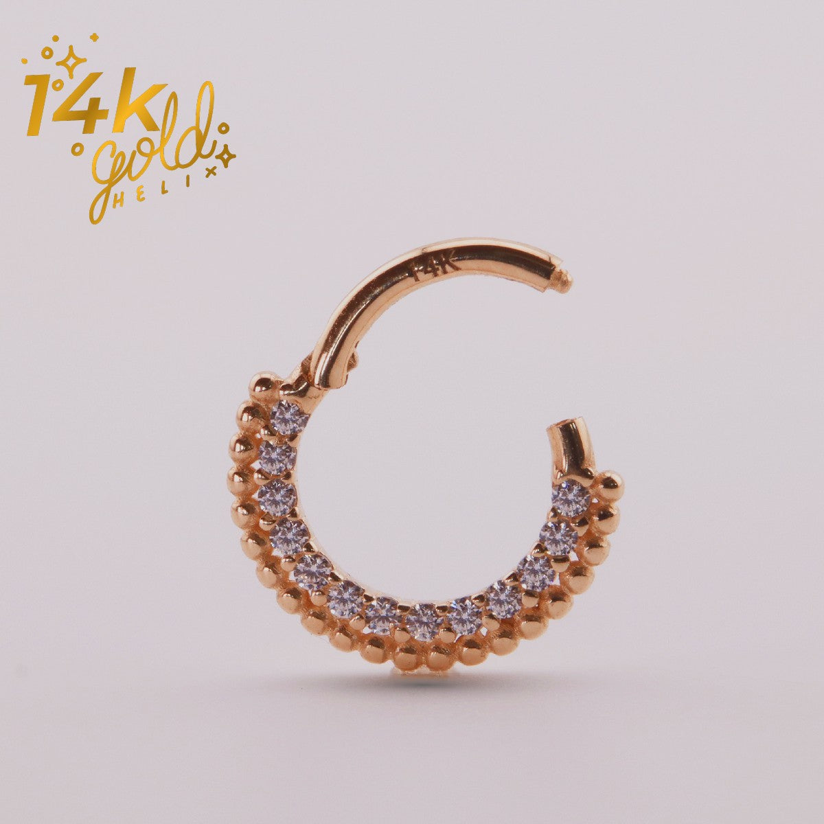Labret Majestic en Oro 14K