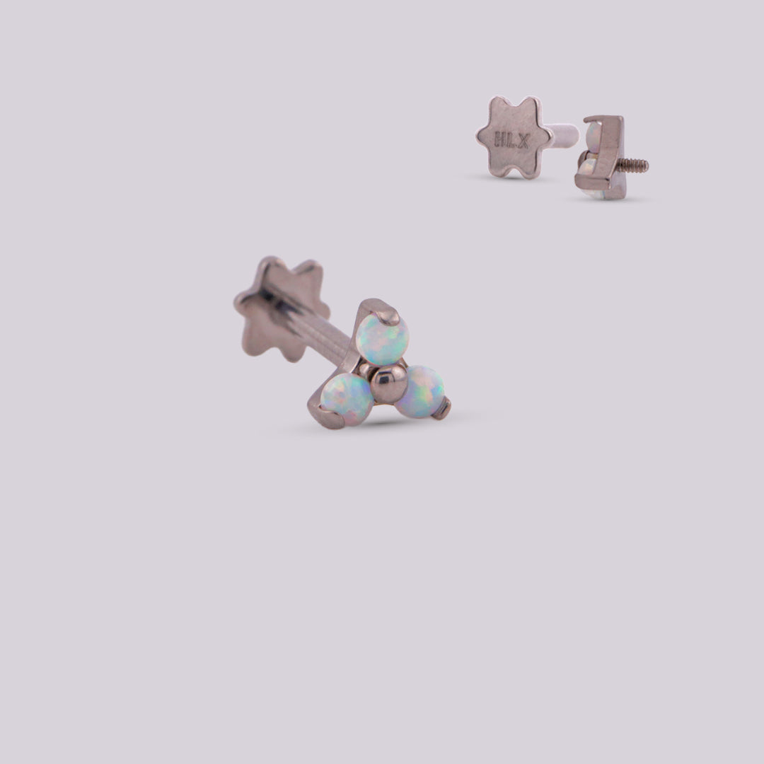 titanium ear piercing